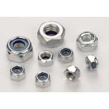 DIN985 Nylon Lock Nuts with Stainless Steel